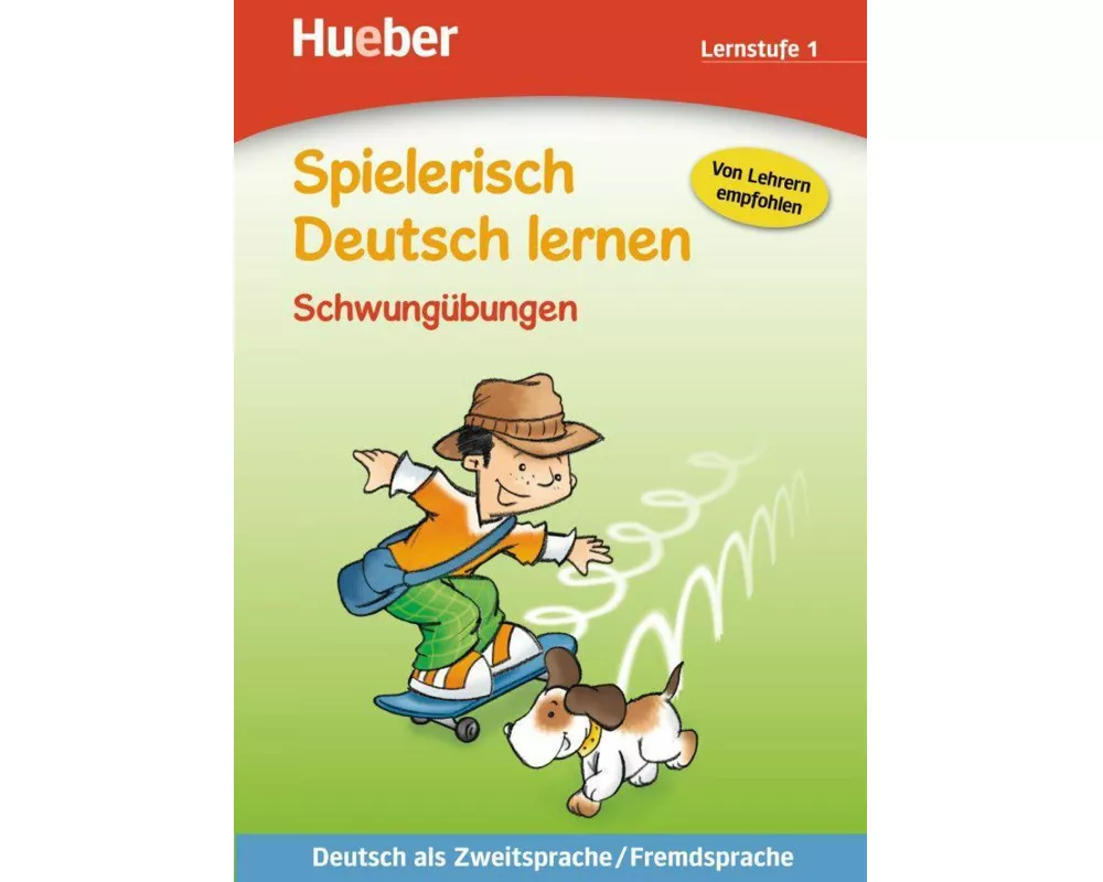 Spielerisch Deutsch lernen Schwungübungen. Lernstufe 1