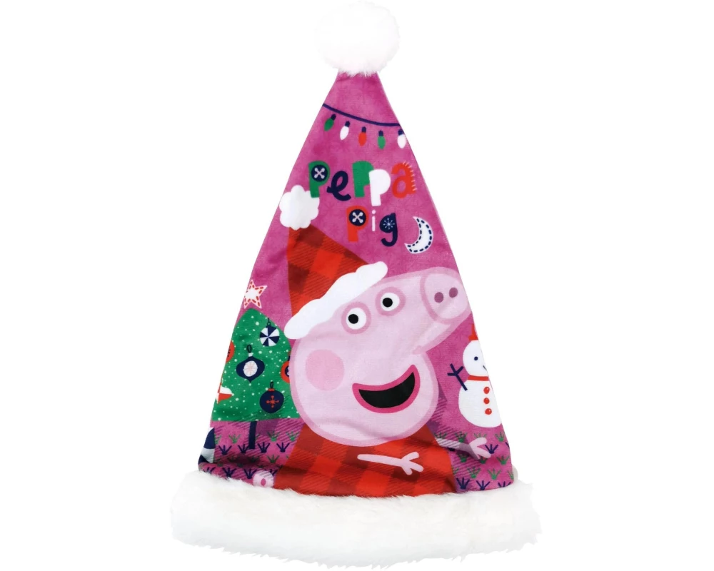 Arditex Weihnachtsmütze 37 x 27 cm, Peppa Pig
