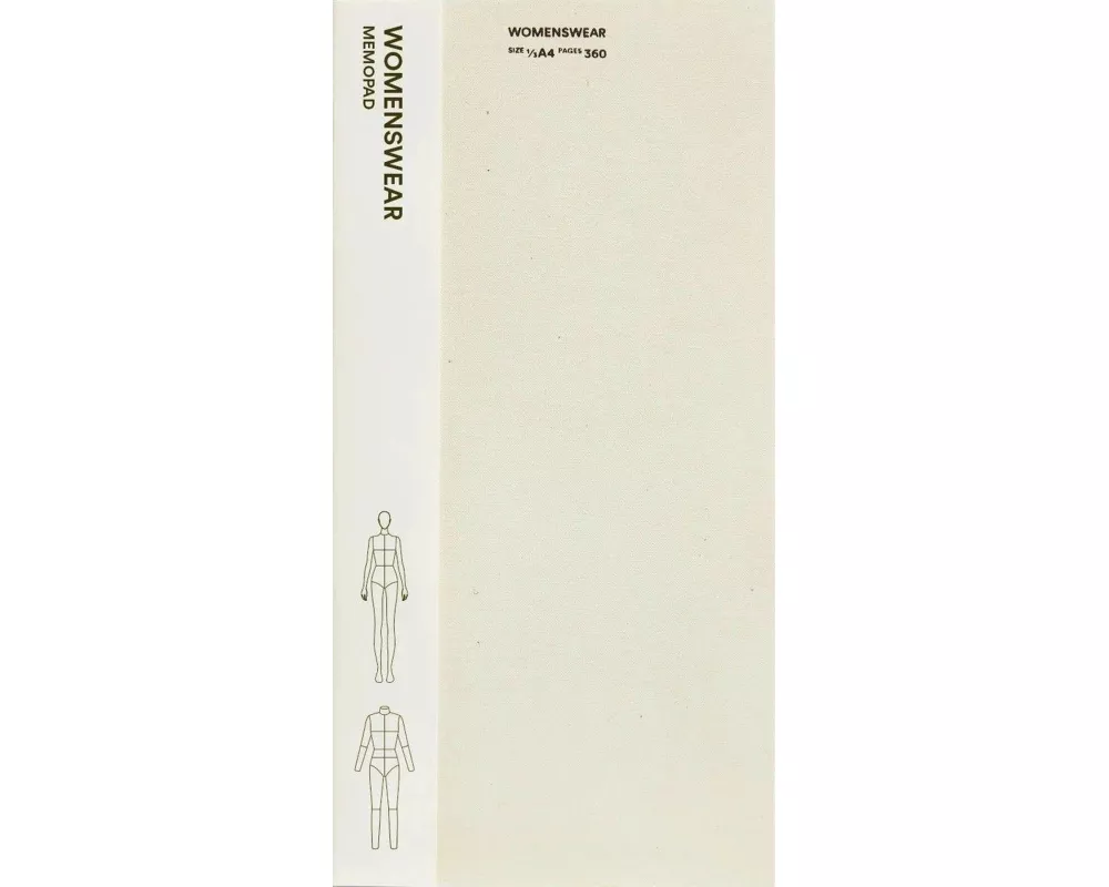 Fashionary Womenswear Memopad