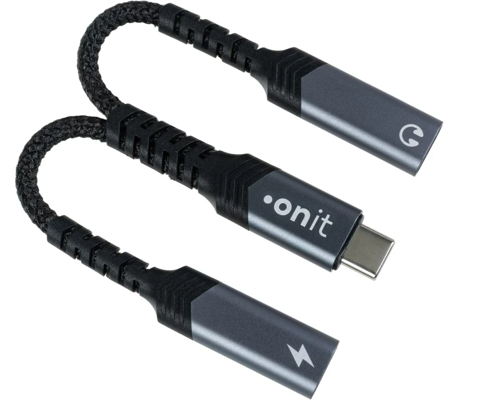 onit Digital-Audio-Adapter Premium USB-C auf dual USB-C