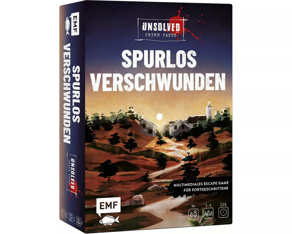 Krimi-Spielebox: Unsolved Crime Cases – Spurlos verschwunden