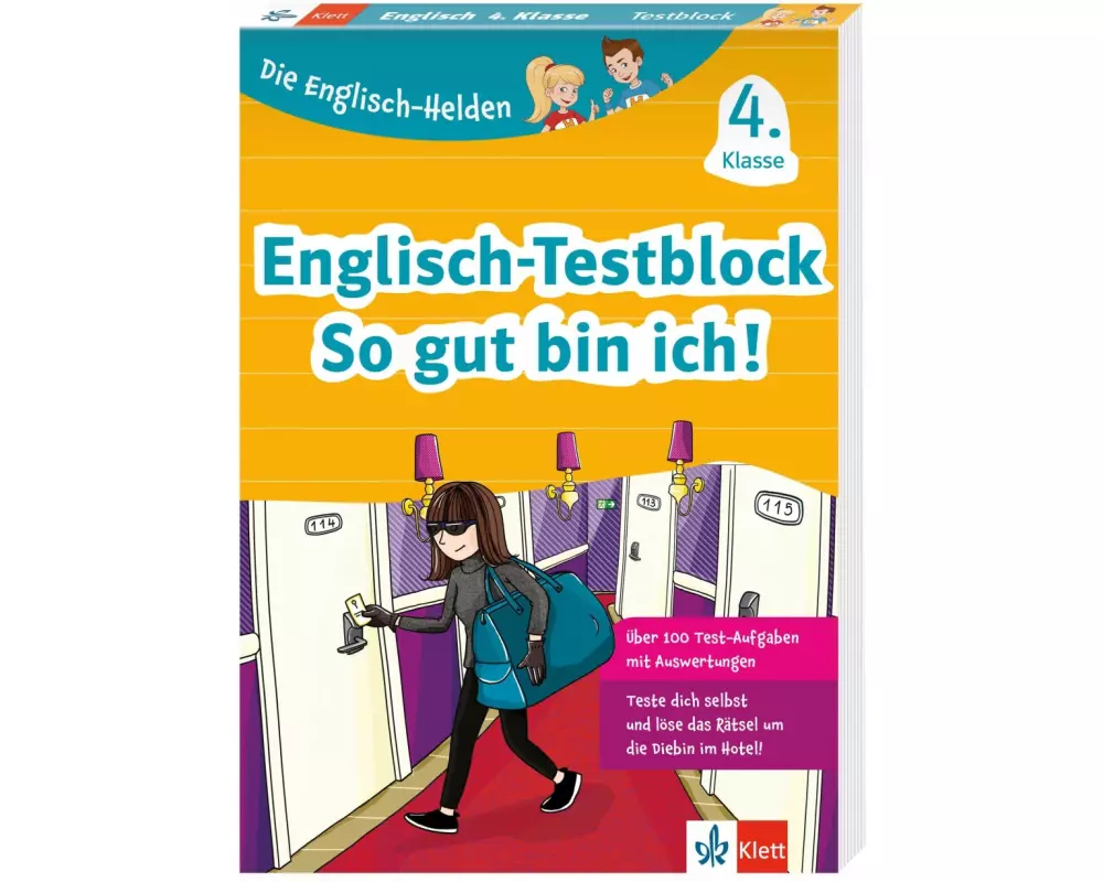 Klett Die Englisch-Helden: Englisch-Testblock So gut bin ich! 4. Klasse