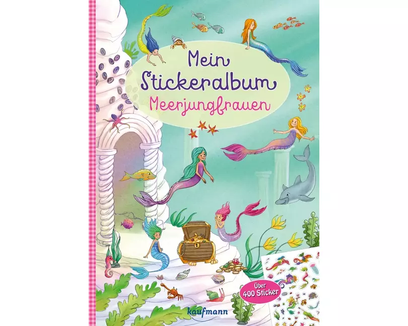 Mein Stickeralbum - Meerjungfrauen