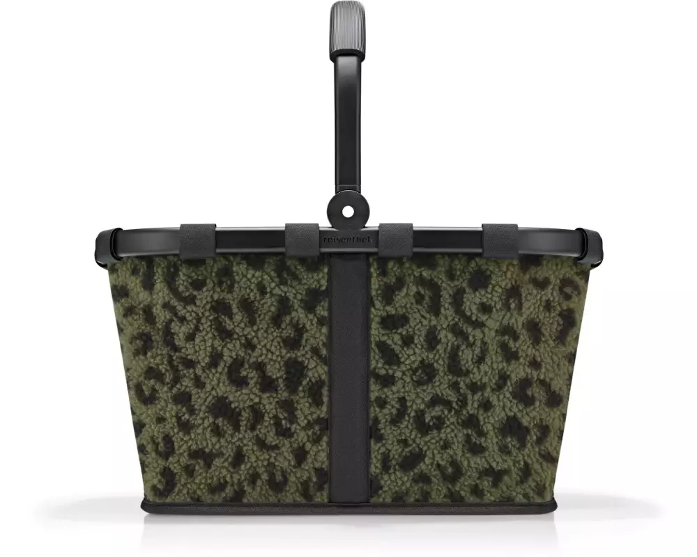 Reisenthel Einkaufskorb Carrybag 22 l Schwarz/Dunkelgrün