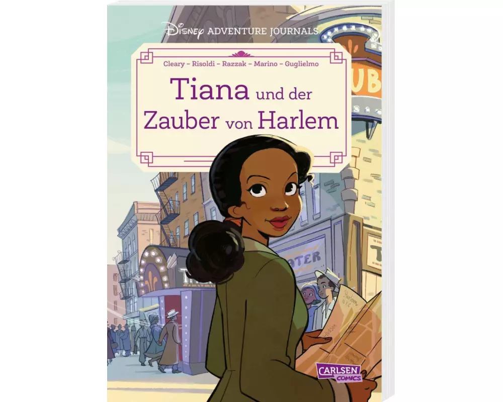 Disney Adventure Journals: Tiana und der Zauber von Harlem