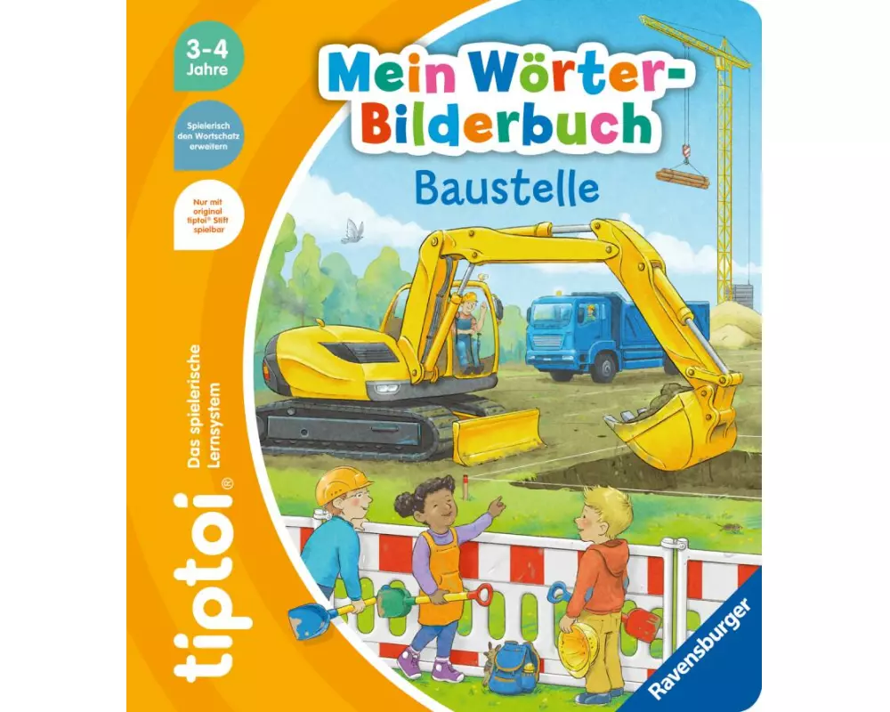 tiptoi Mein Wörter-Bilderbuch - Baustelle