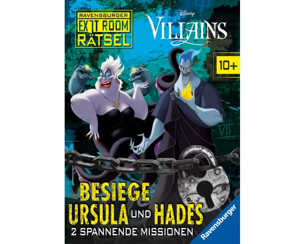 Disney Villains - Ravensburger Exit Room Rätsel: Besiege Ursula und Hades