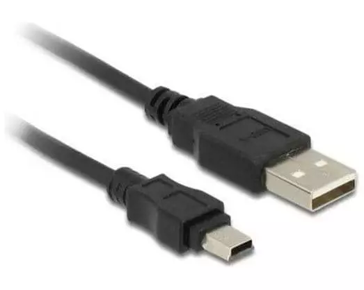 Delock USB 2.0-Kabel USB-A - Mini-USB B 3 m