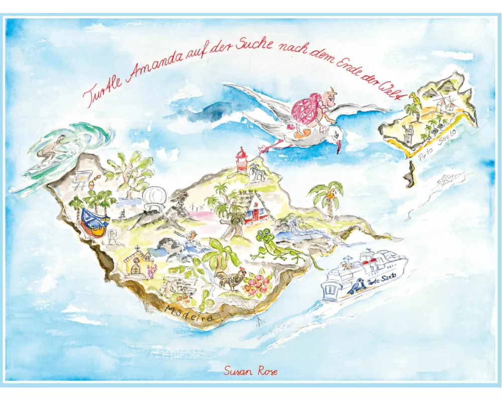 Turtle Amanda auf der Suche nach dem Ende der Welt