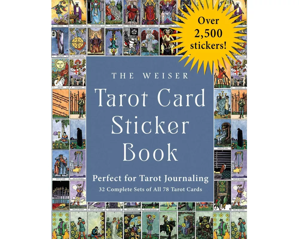 The Weiser Tarot Card Sticker Book