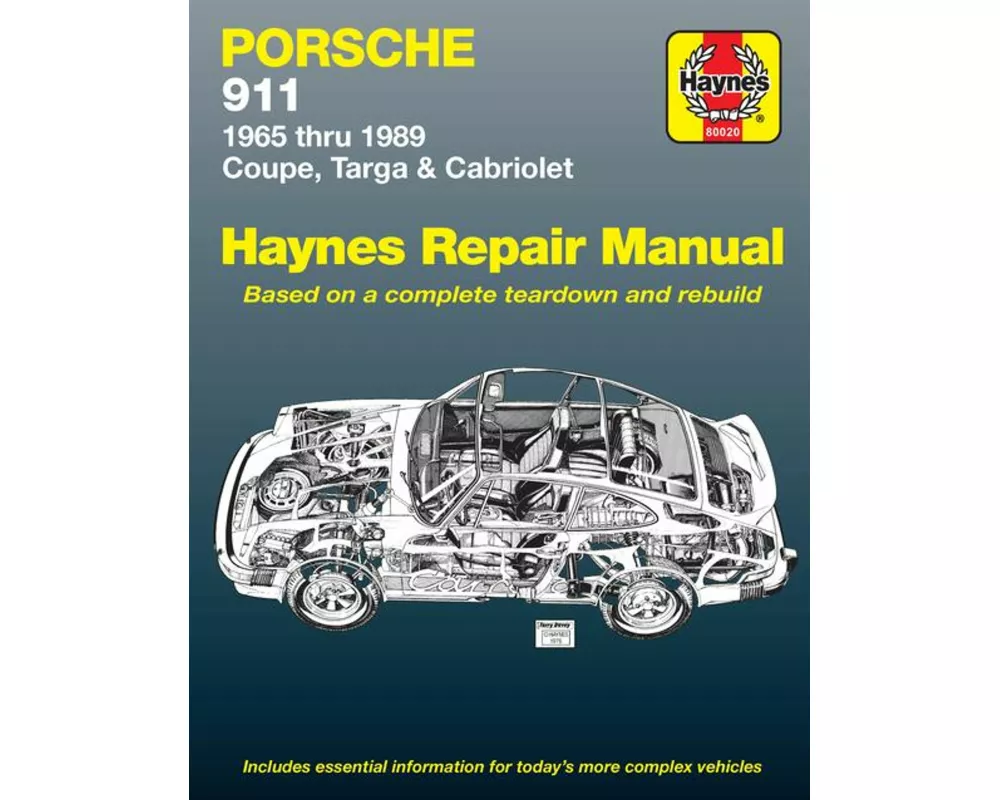 Porsche 911 Coupe, Targa & Cabriolet 1965-89