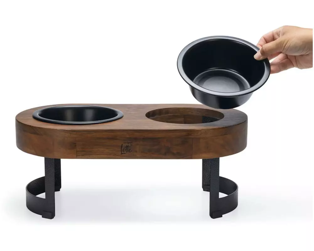 Designed by Lotte Dinner-Set Mavira Schwarz, 42.5 cm