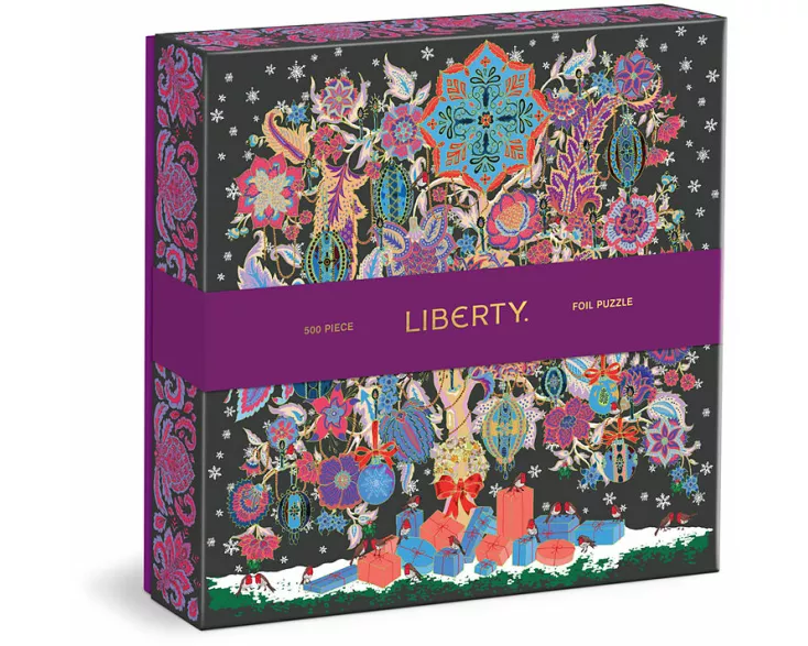 Liberty Christmas Tree of Life 500 Piece Foil Puzzle