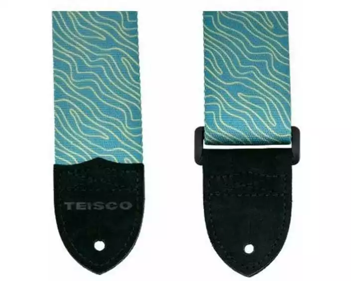 MONO Cases Teisco Polyester-Gitarrengurt Blau