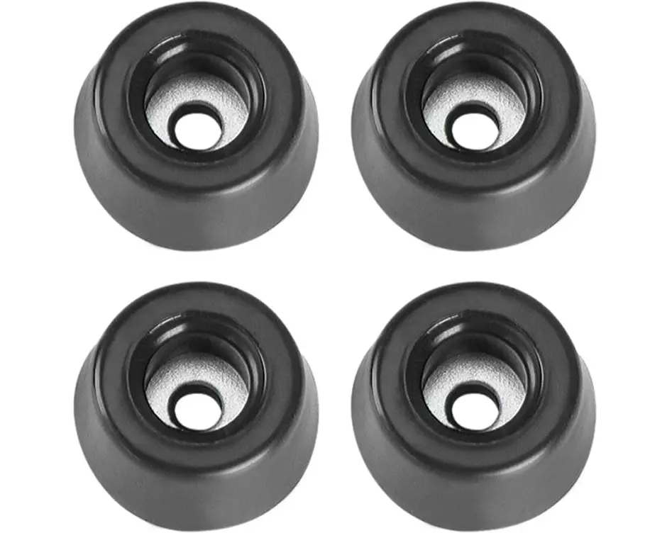 Adam Hall Gummifuss 4903 M4 AH 20 x 9 mm schwarz