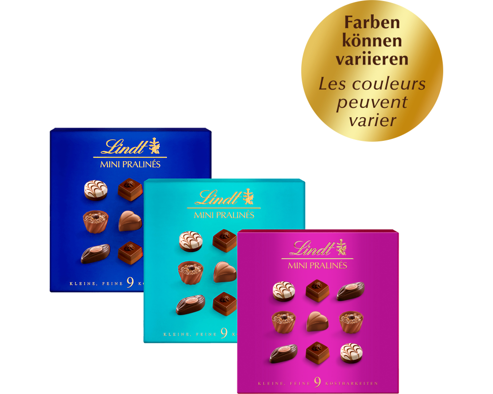 LINDT Mini Pralinés 639517 Assortiert 44g
