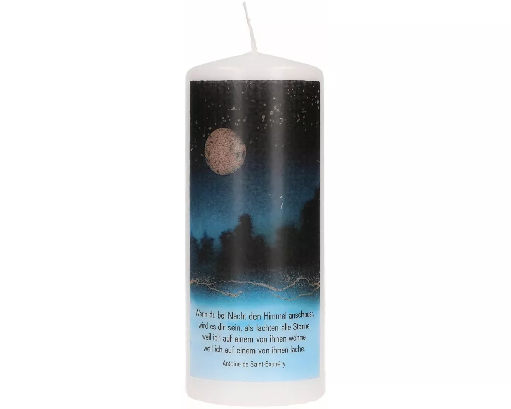 Wenn du bei Nacht den Himmel anschaust