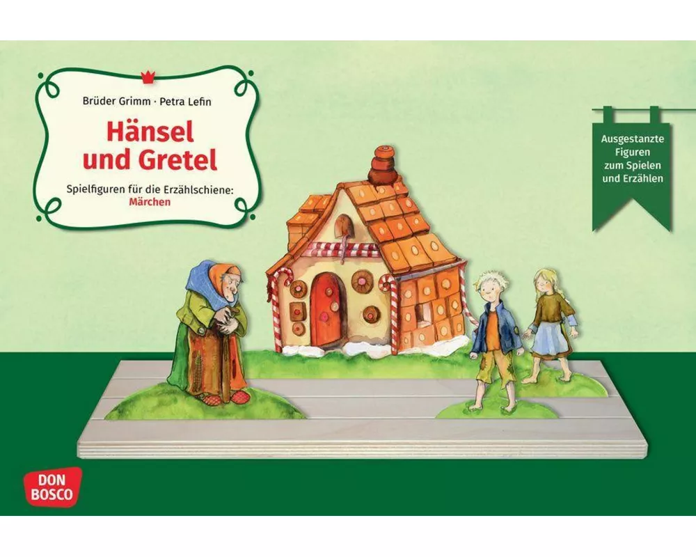 Hänsel und Gretel. Erzählschienen-Figurenset