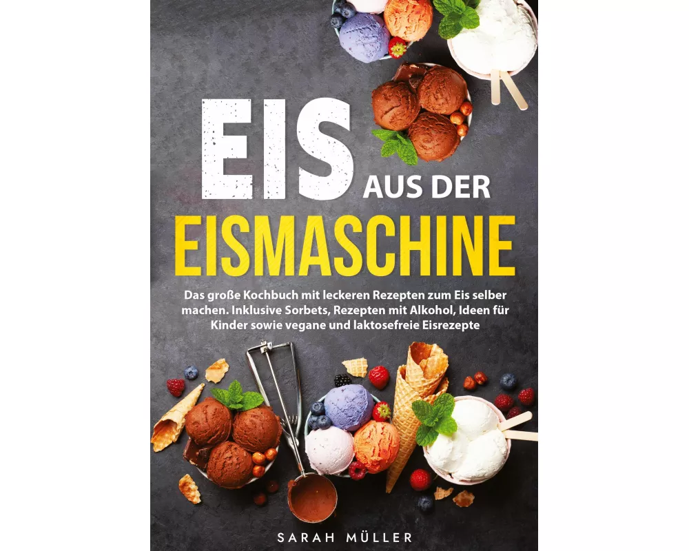 Eis aus der Eismaschine