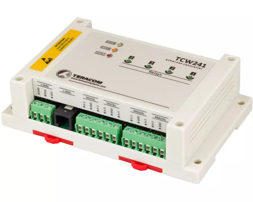 Teracom Netzwerk IP I/O Module TCW241