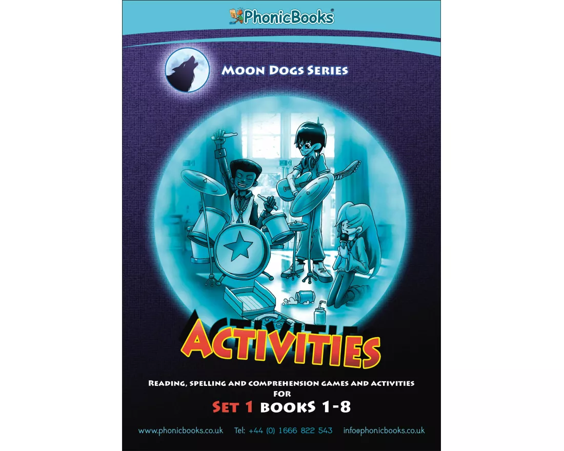 Phonic Books Moon Dogs Set 1 Activities