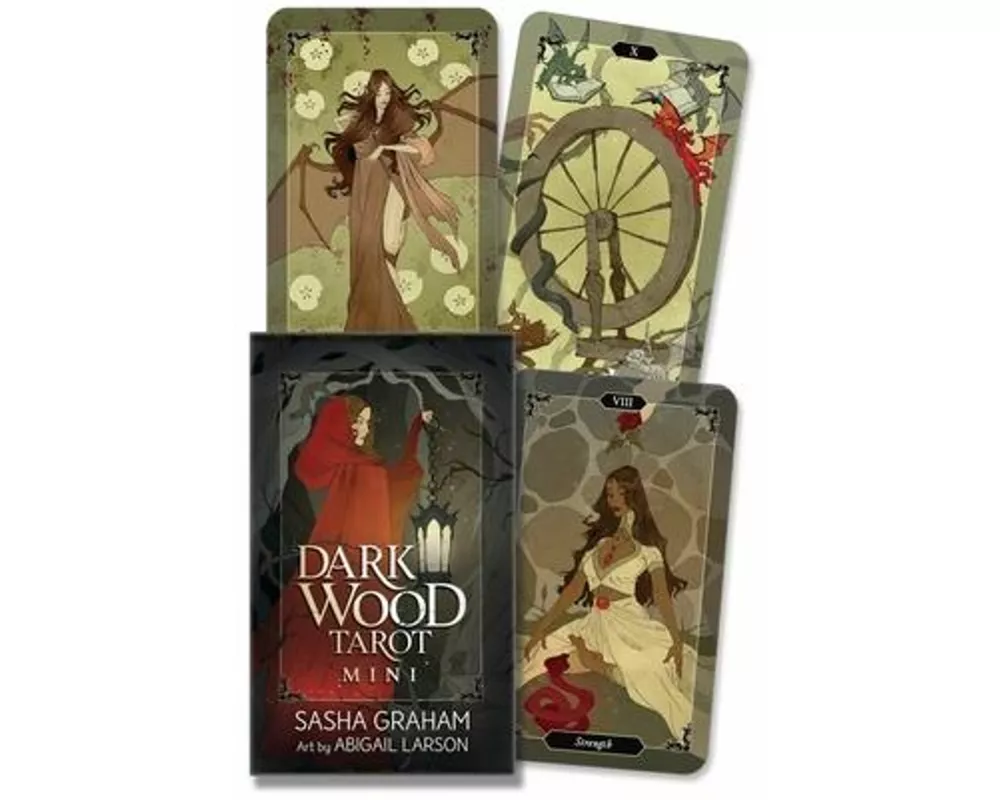 Dark Wood Tarot Mini Deck