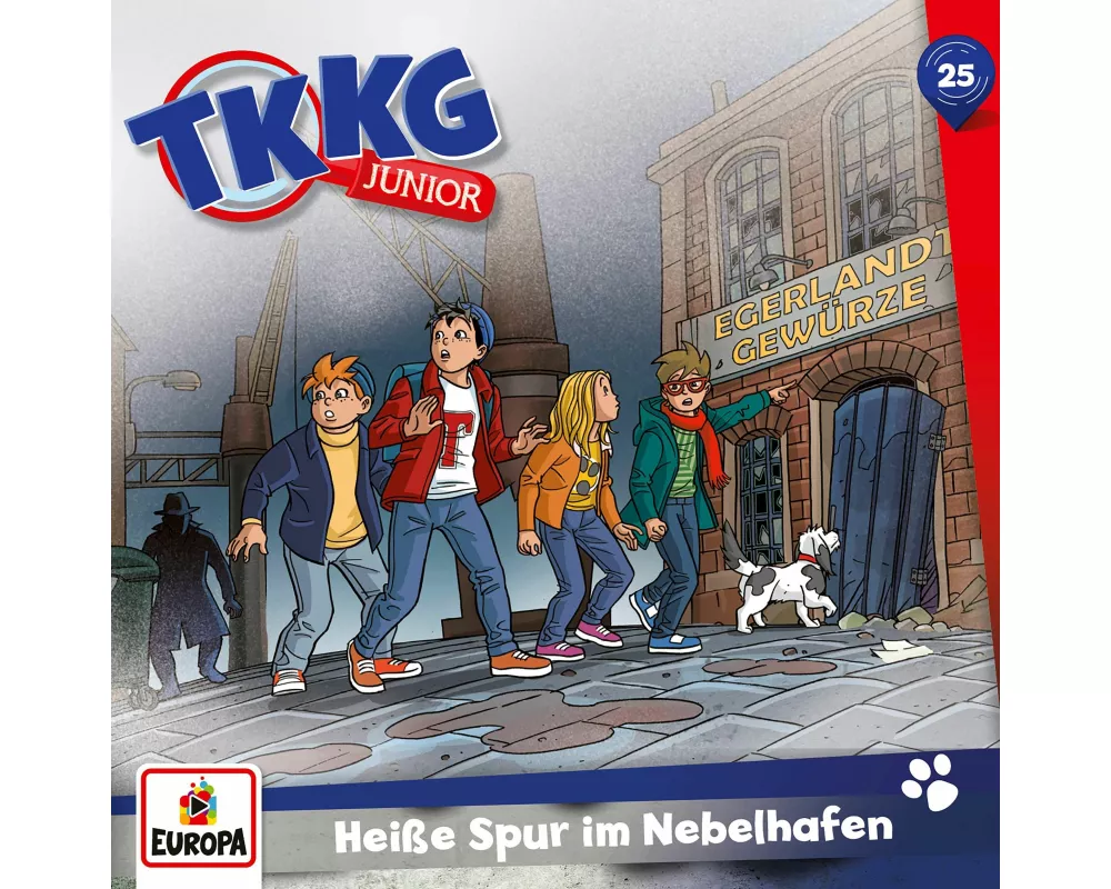 TKKG Junior 25: Heiße Spur im Nebelhafen
