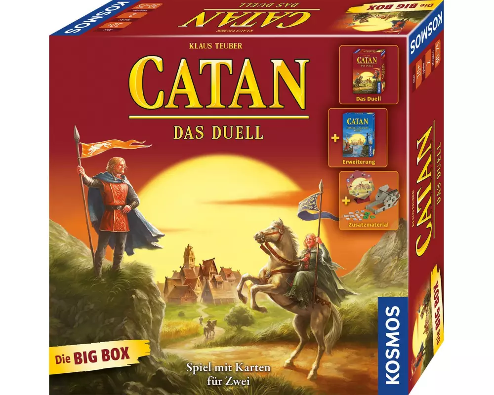 Kosmos Familienspiel Catan – Das Duell – Big Box -DE-