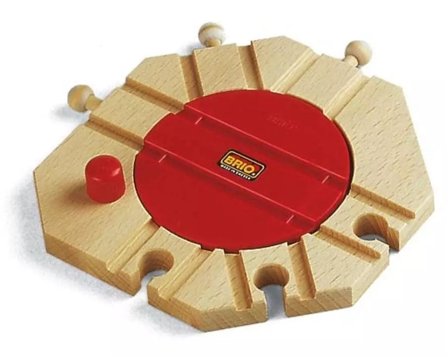 BRIO Eisenbahn Mechanische Drehscheibe