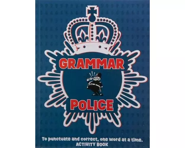 Grammar Police Activity Book - To Serve & Correct