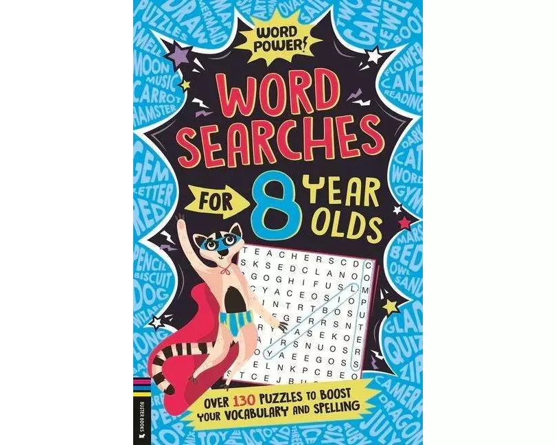 Wordsearches for 8 Year Olds