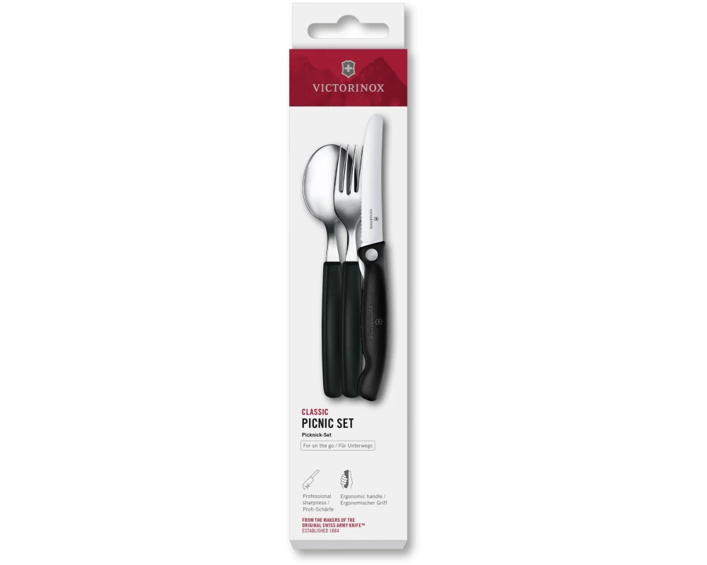 Victorinox Picknick-Set Classic, Schwarz