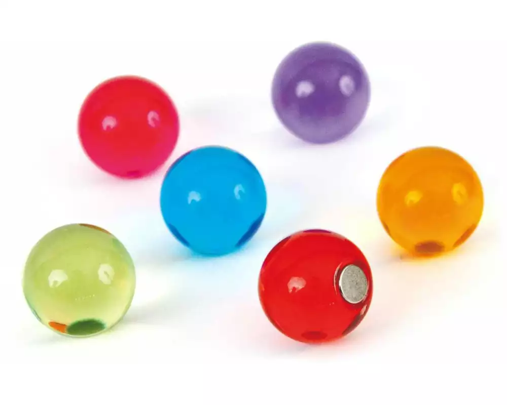 Trendform Haftmagnet BOLLA Mehrfarbig, 6 Stück