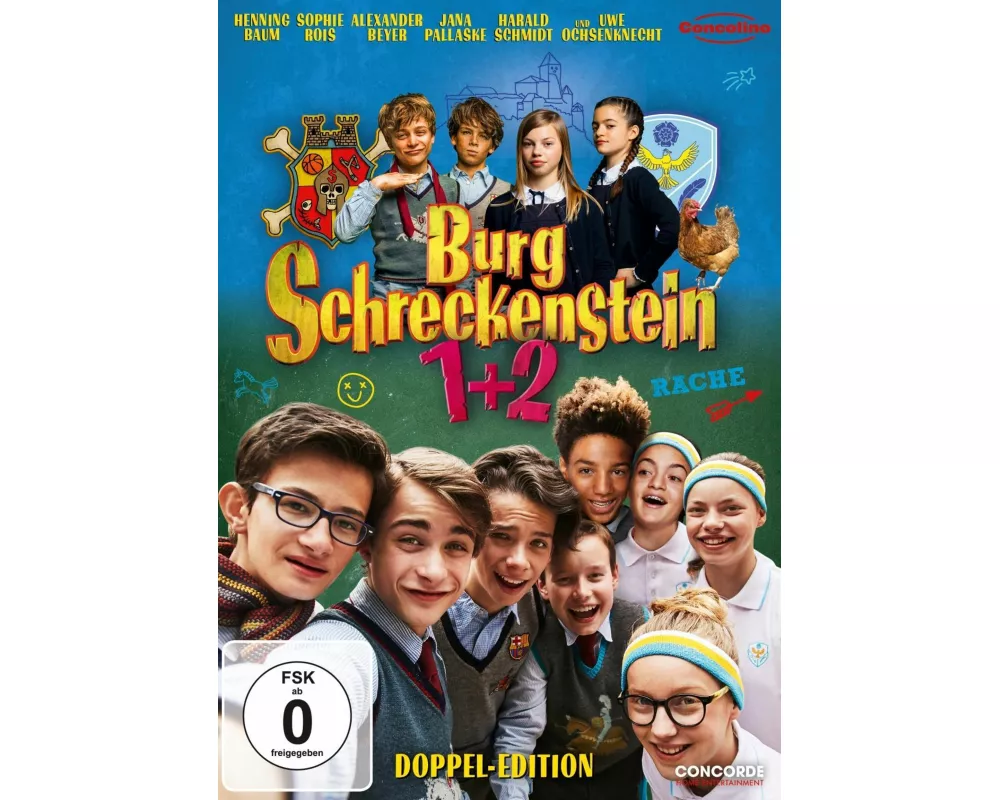 Burg Schreckenstein 1+2/2DVD