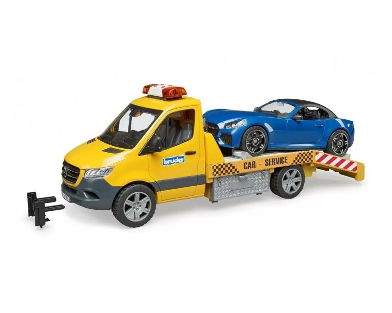 Bruder Spielwaren MB Sprinter Autotransporter L+S, Roadster