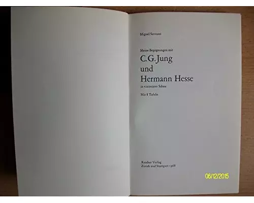 Meine Begegnungen mit C. G. Jung und Hermann Hesse in visionärer Schau