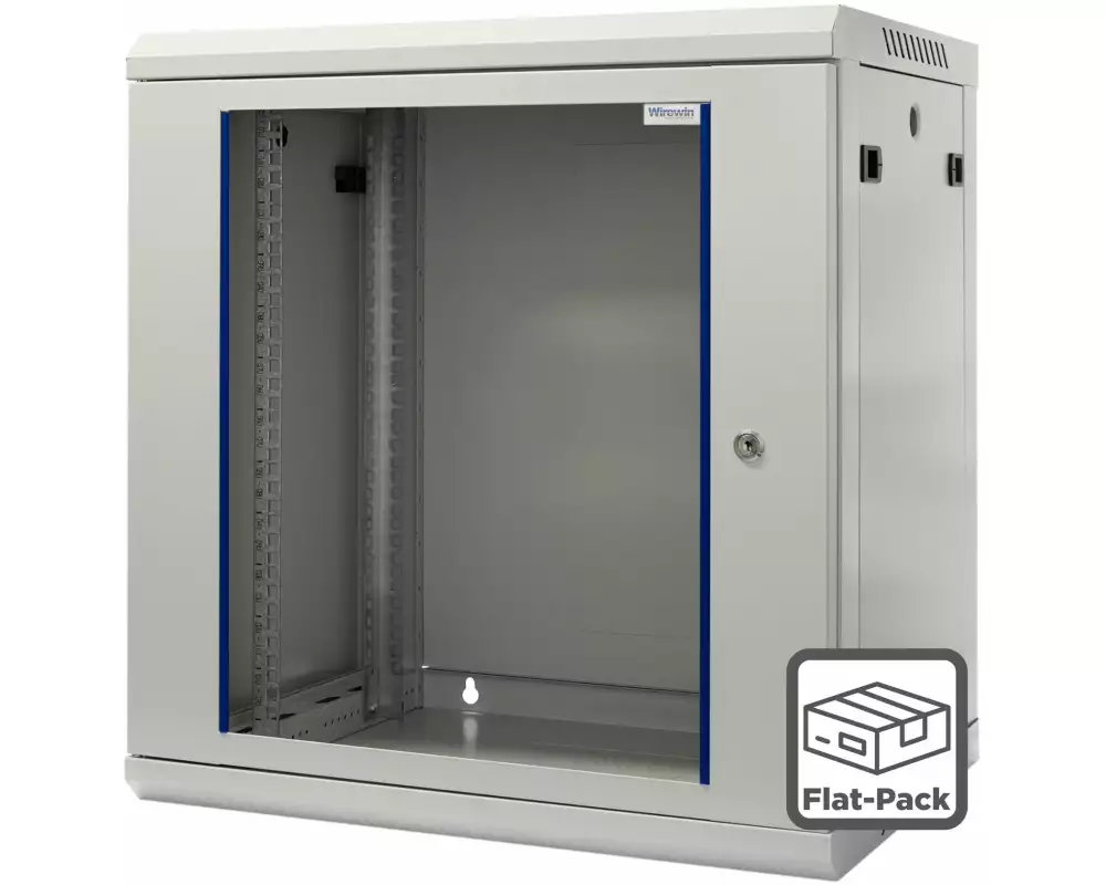 Wirewin Wandschrank 600X450X12U Pro 3rd Gen 19" / 12HE / Flat-Pack