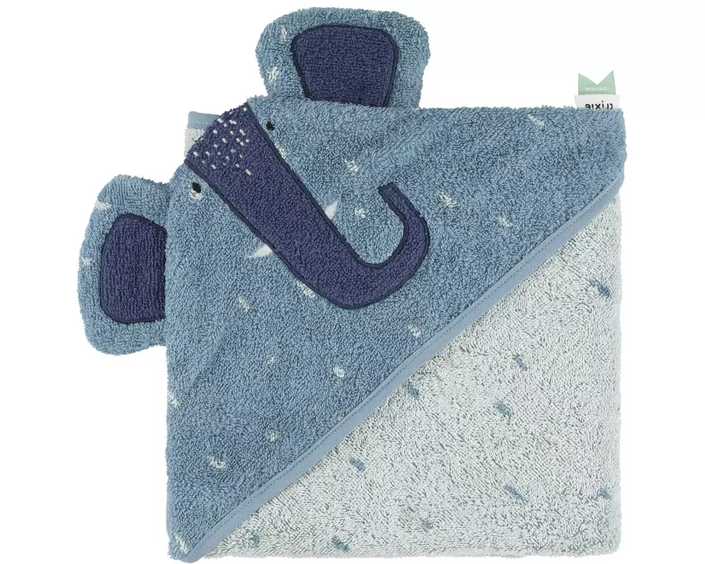 Trixie Baby-Kapuzentuch Elefant 75 x 75 cm