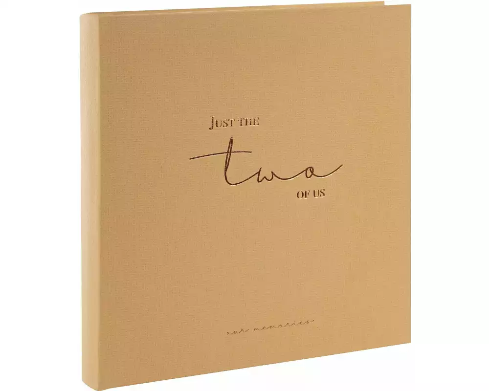 Goldbuch Hochzeitsalbum two of us 30 x 31 cm, 60 Seiten, Braun