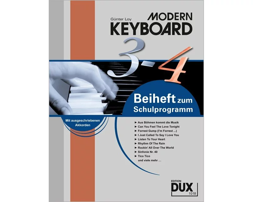 Modern Keyboard, Beiheft 3-4