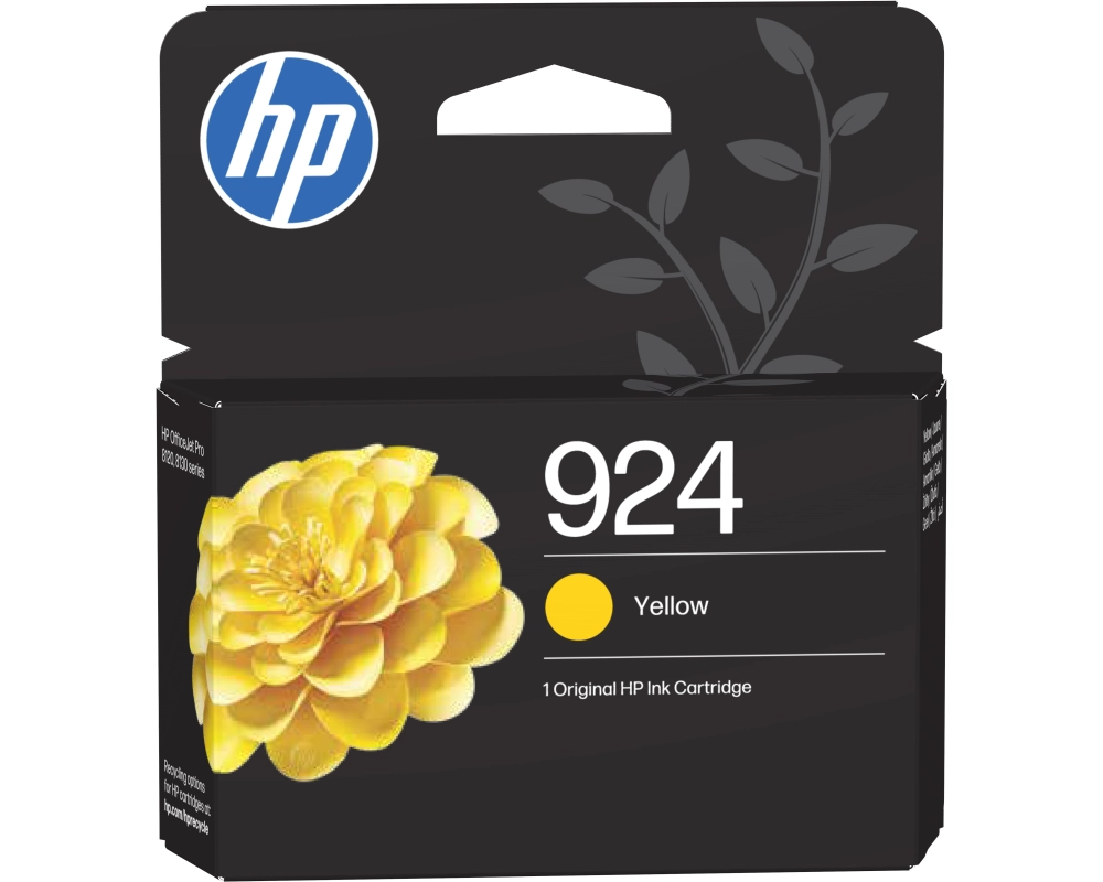HP Tintenpatrone 924 yellow 4K0U5NE#LS1 OfficeJet Pro 8120/8130 400 S.
