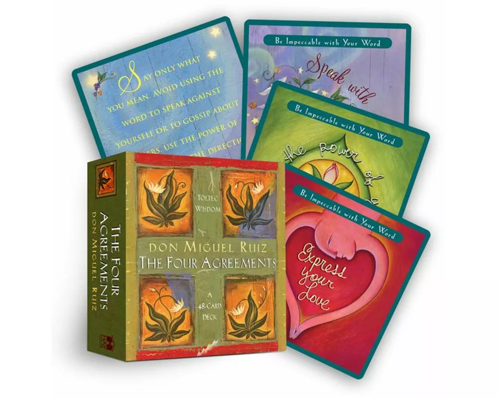 The Four Agreements Cards