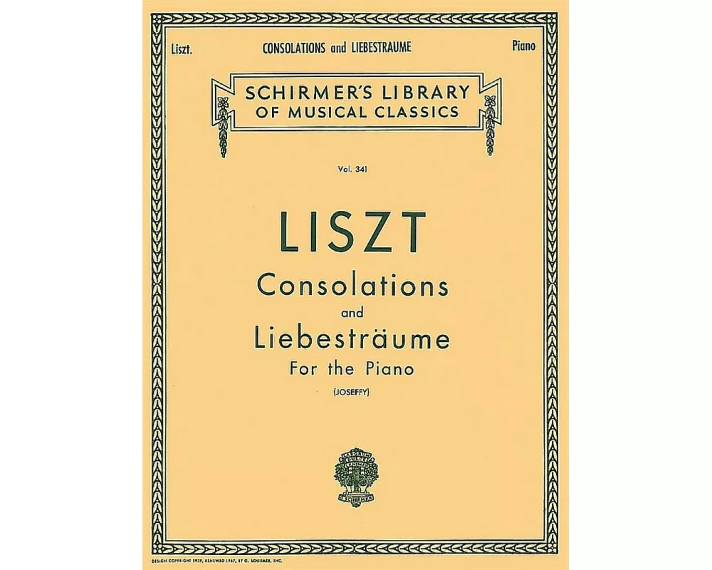 Consolations and Liebestraume