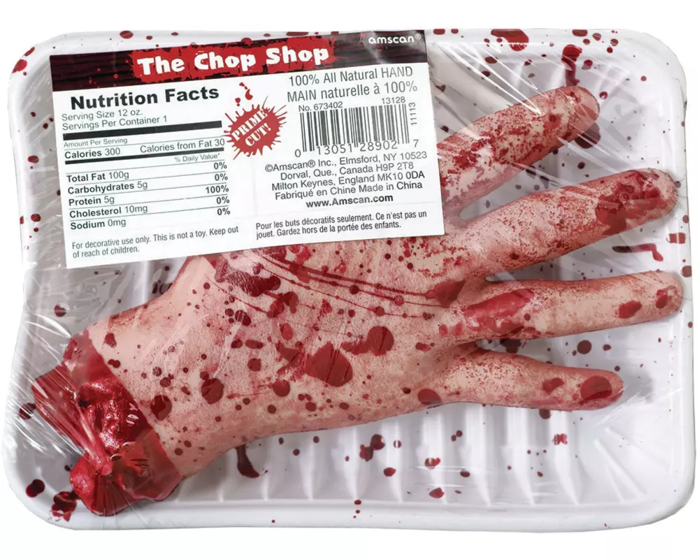 Amscan Aufsteller Hand blutig 1 Stück