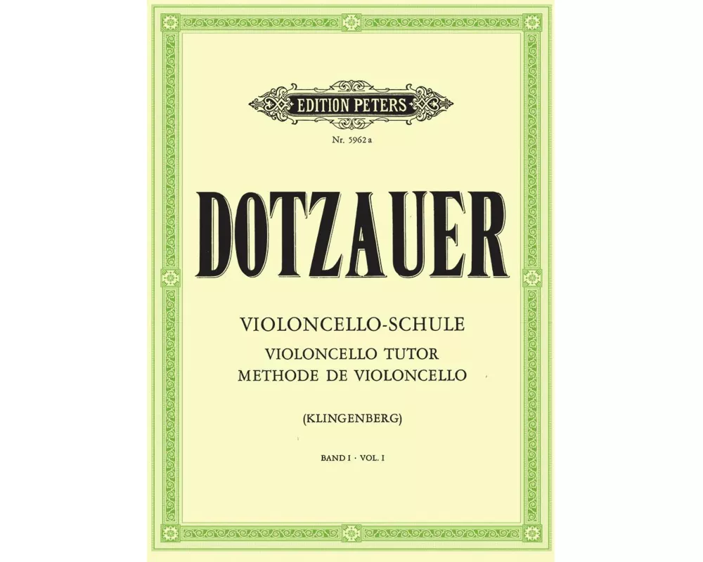 Violoncello-Schule - Band 1: Erste und halbe Lage