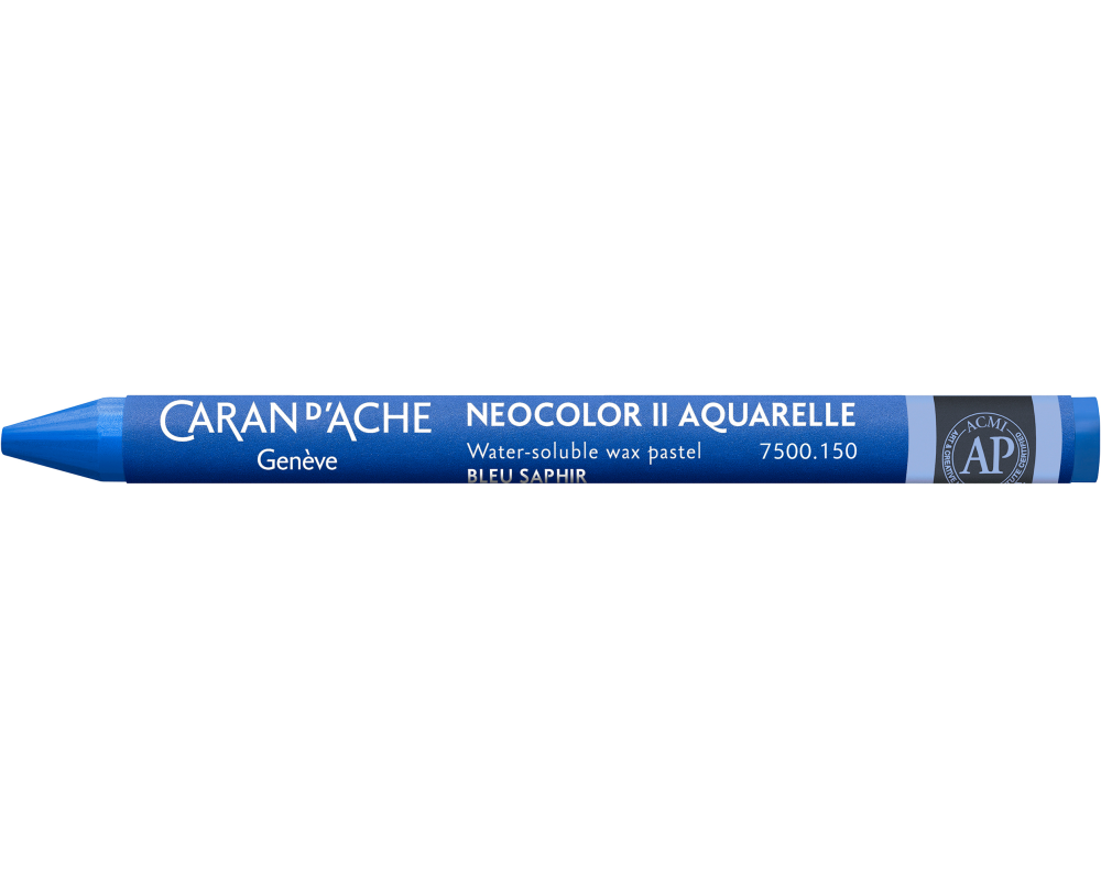 CARAN D'ACHE Wachsmalkreide Neocolor II 7500.150 saphirblau