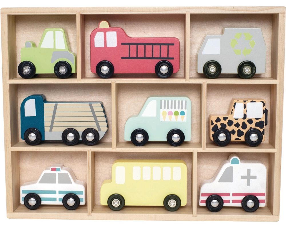 JABADABADO Setzkasten mit Auto W7160