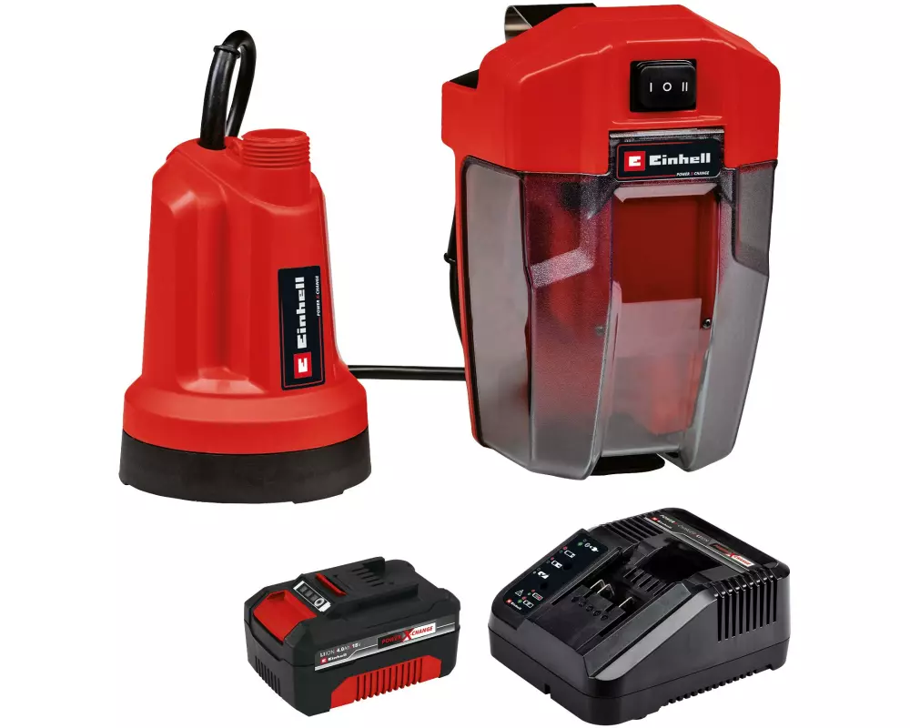 Einhell Akku-Klarwasserpumpe GE-SP 18 LL Li Set