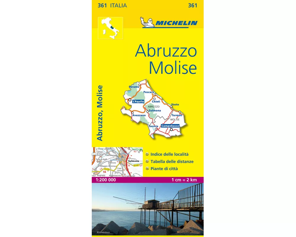 Abruzzo, Molise 1:200.000