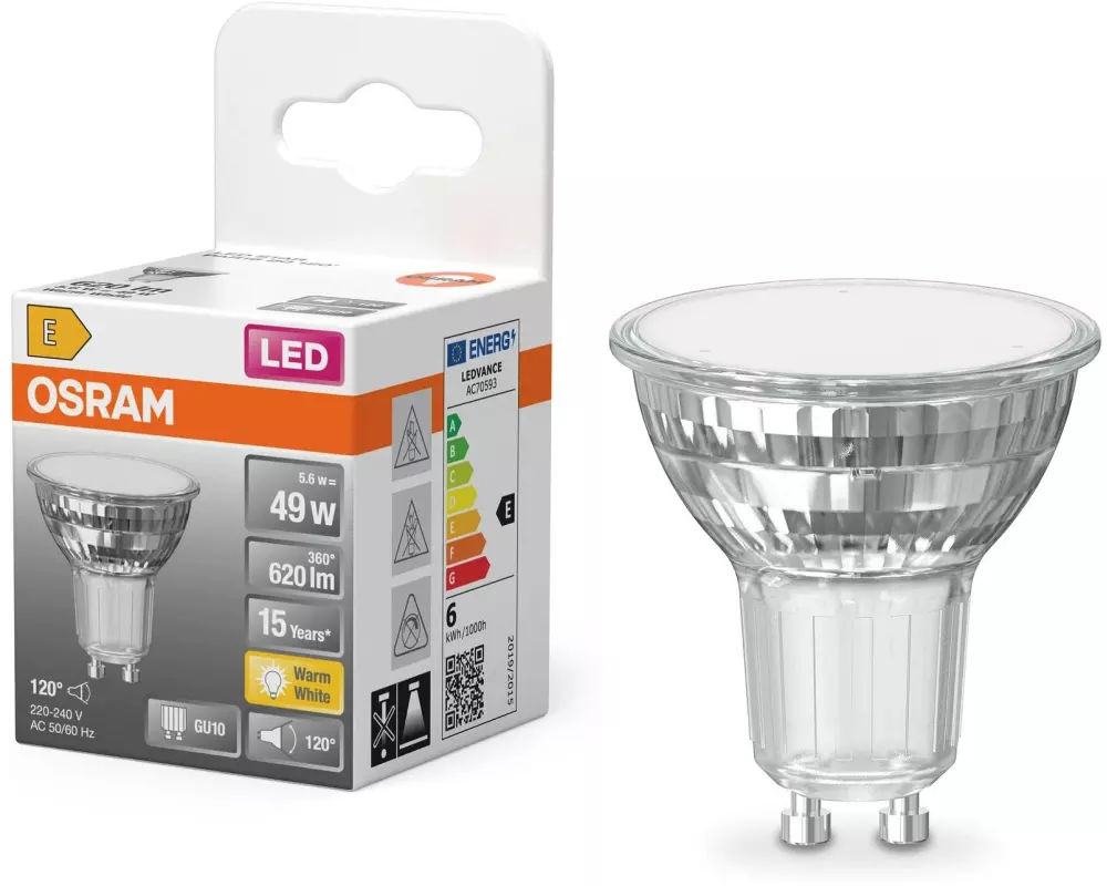 OSRAM Lampe LED star PAR16 80, non-dim Warmweiss (WW)